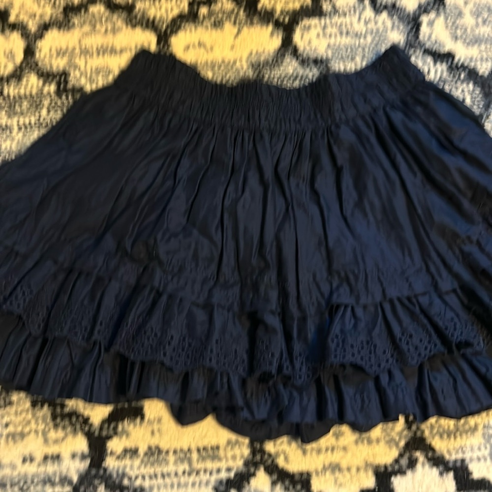 Navy Blue Abercrombie Skirt- Medium